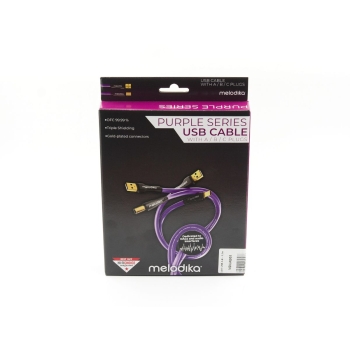 KABEL USB-C Melodika Purple MDUCC10 USB-C 2.0 1m